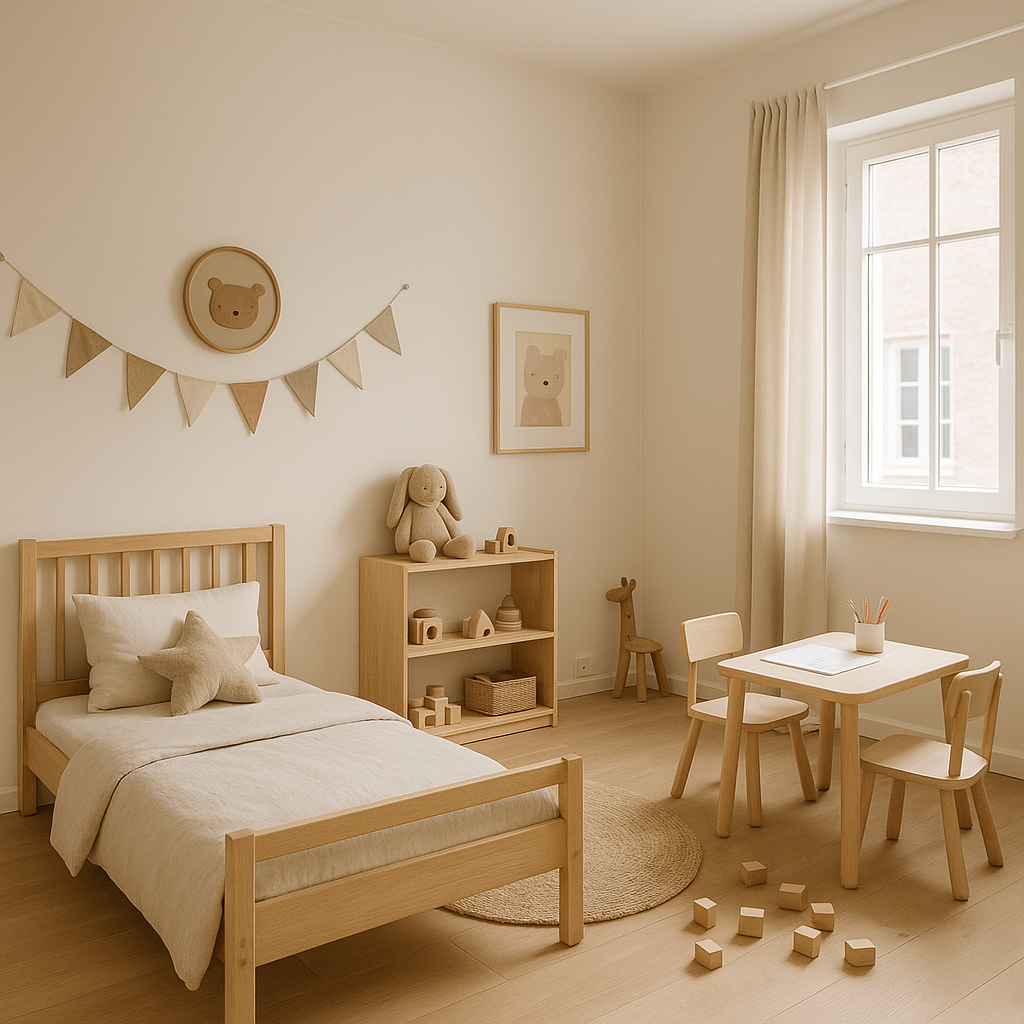 Tworzenie spokojnego i funkcjonalnego pokoju dziecięcego
