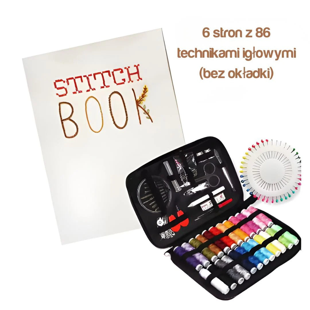 Książka do nauki haftu, Przewodnik do nauki szycia dla początkujących