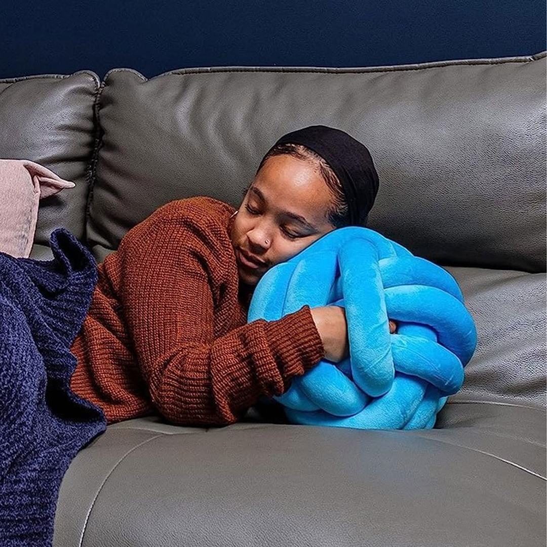 Obciążona poduszka sensoryczna do przytulania, kojąca poduszka