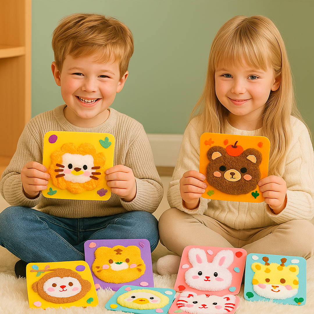 Zestaw Haftu DIY dla Lalek – Kreatywna Zabawa Ręczna dla Dzieci