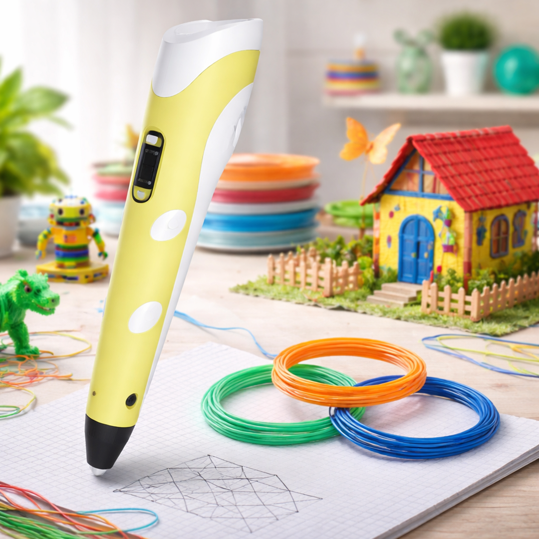 Długopis do druku 3D do kreatywnego projektowania – Rysuj i buduj w 3D z zabawą