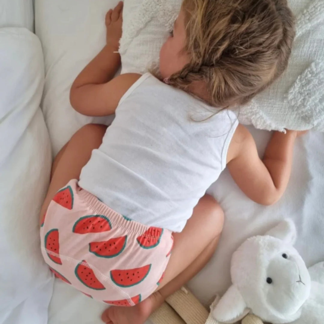 Majtki treningowe do nauki korzystania z nocnika, Wielorazowa bielizna treningowa