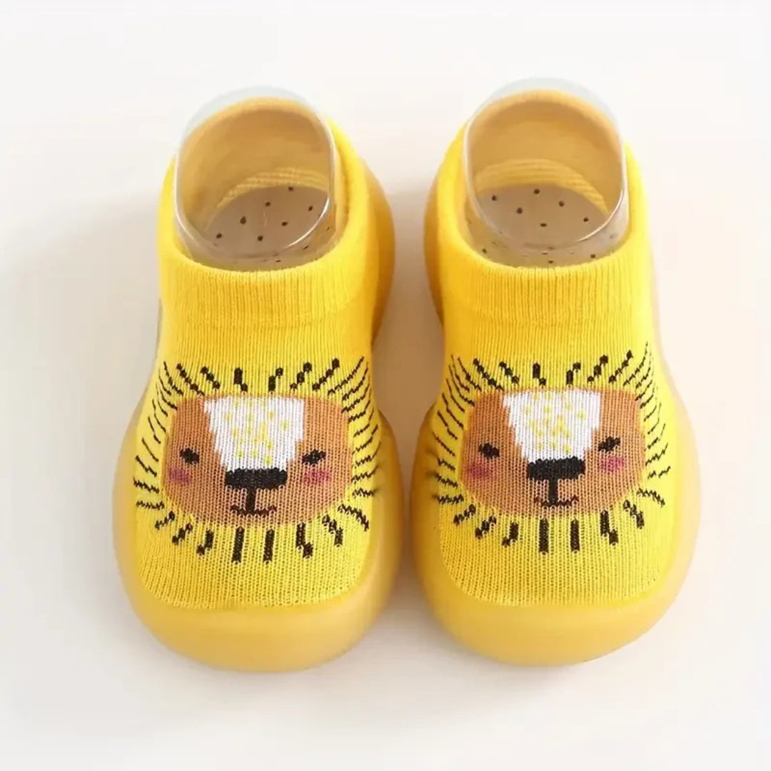 First step shoes, soft flexible non-slip sole