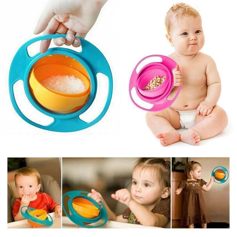 Bol pour enfants 360° – anti-renversement, pour apprendre à manger seul