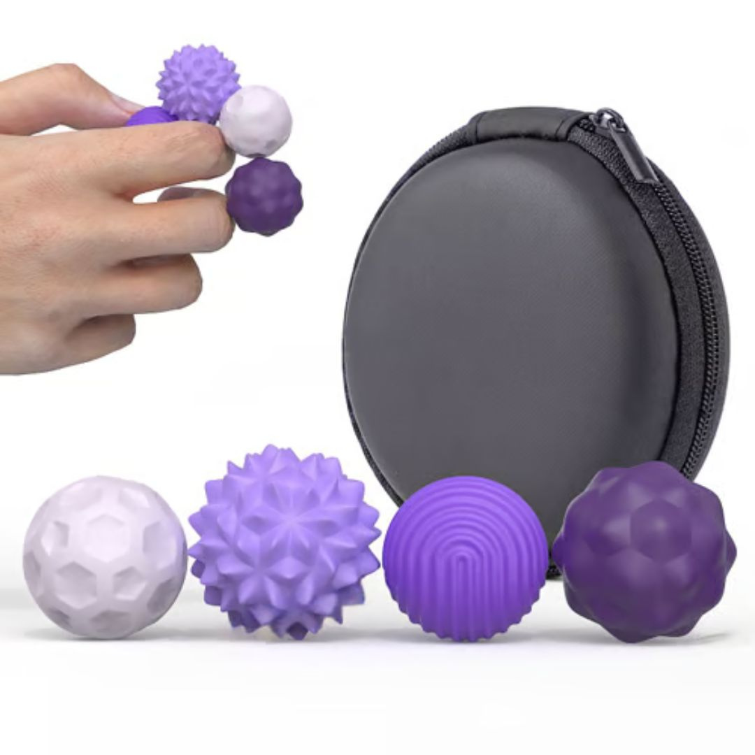 Zestaw magnetycznych piłeczek antystresowych, zabawki sensoryczne fidget