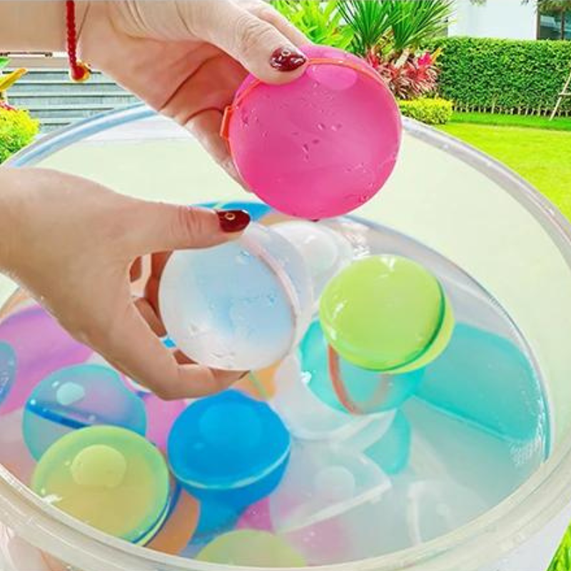 Wielorazowe balony wodne – zestaw do letniej zabawy w wodzie