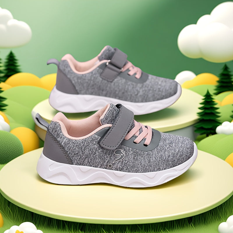 Sportowe buty dla dziewczynek, stylowy campus design, oddychające