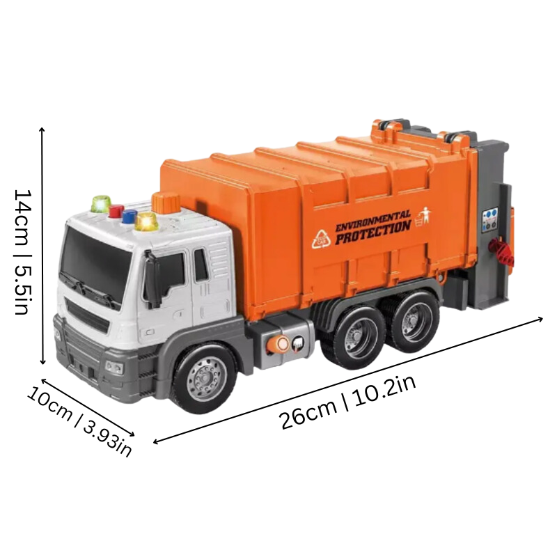 Camion poubelle interactif – jouet éducatif pour apprendre le recyclage