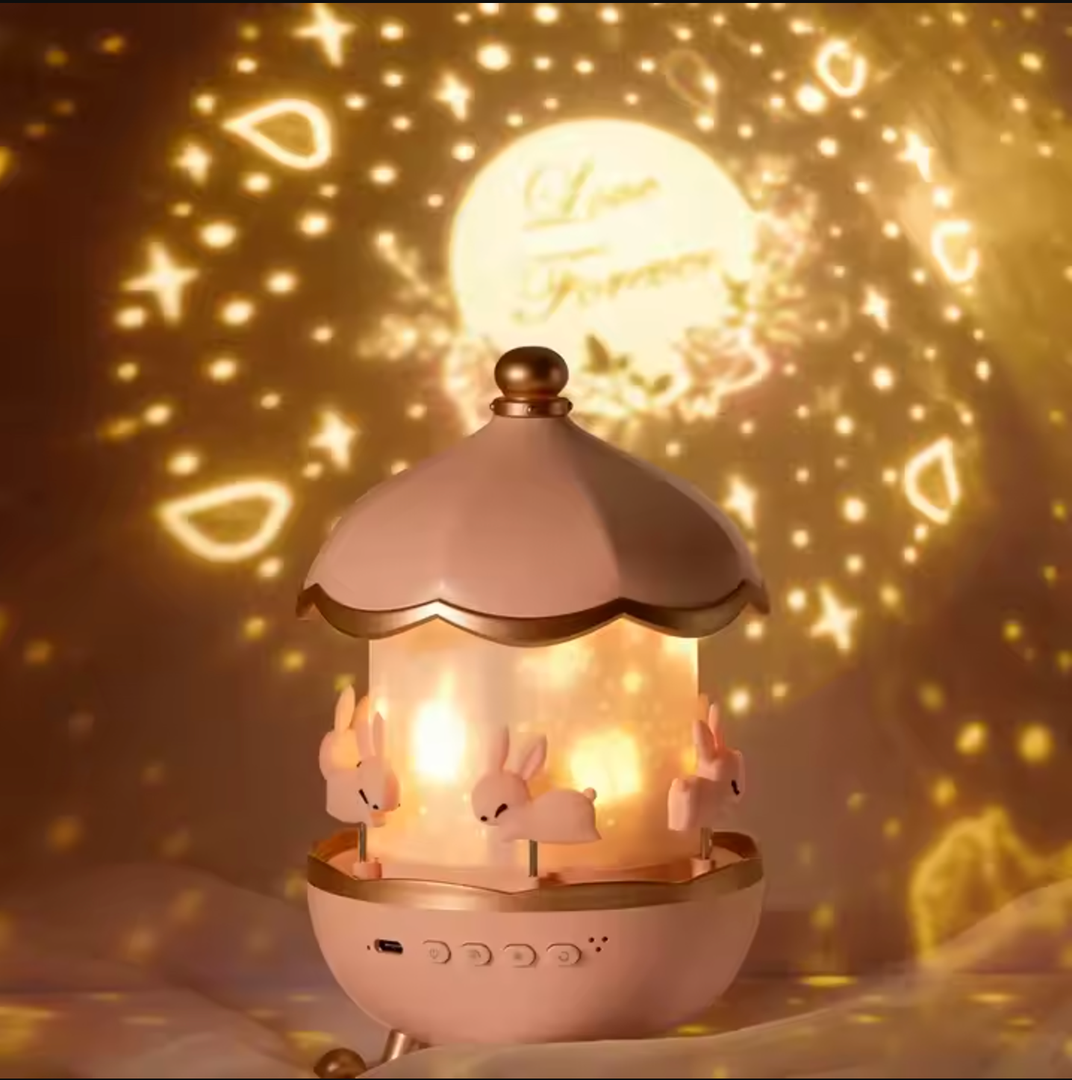 Projektor obrotowy dla dzieci – świetlne projekcje nocne