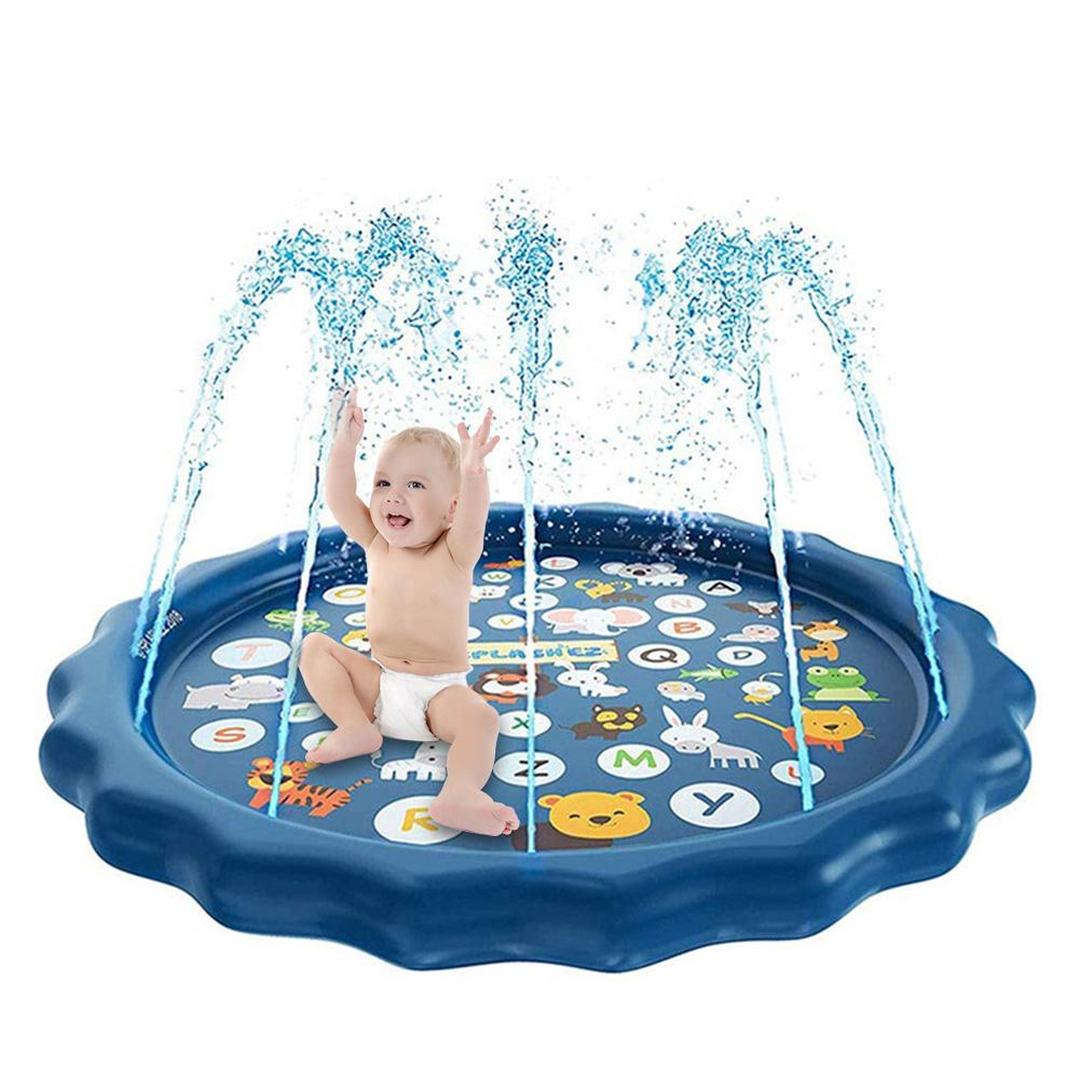 Dmuchana mata wodna do zabawy, sensoryczna aktywność tummy time