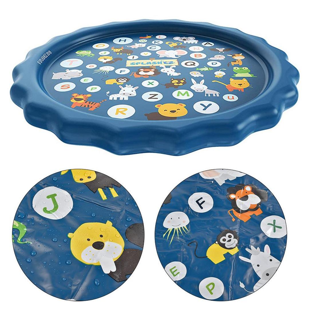 Dmuchana mata wodna do zabawy, sensoryczna aktywność tummy time