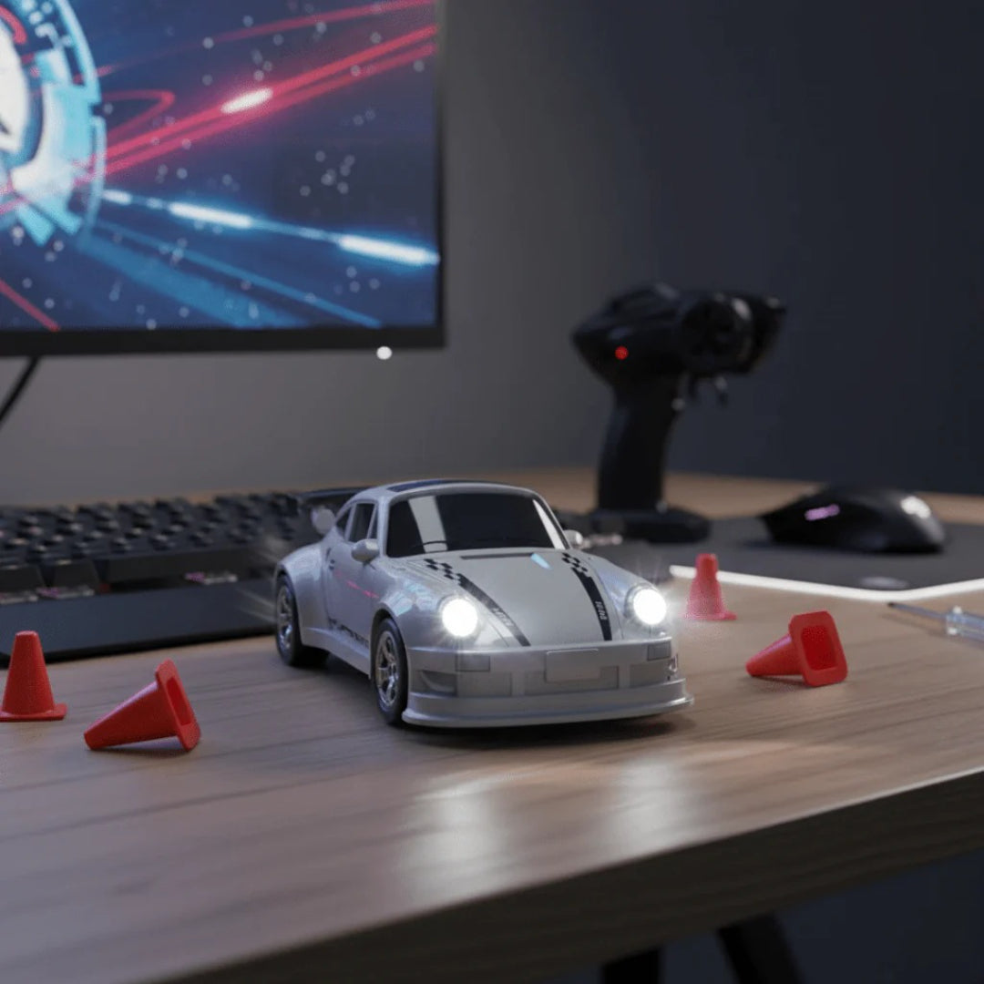 Samochód Drift RC 1:64 – Kompaktowy Zdalnie Sterowany Pojazd Wyścigowy