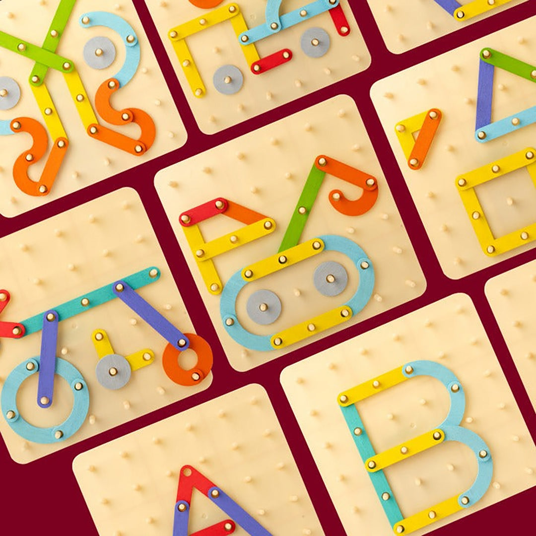 Puzzle Tableau Montessori – Pensée Créative et Jeu pour Enfants