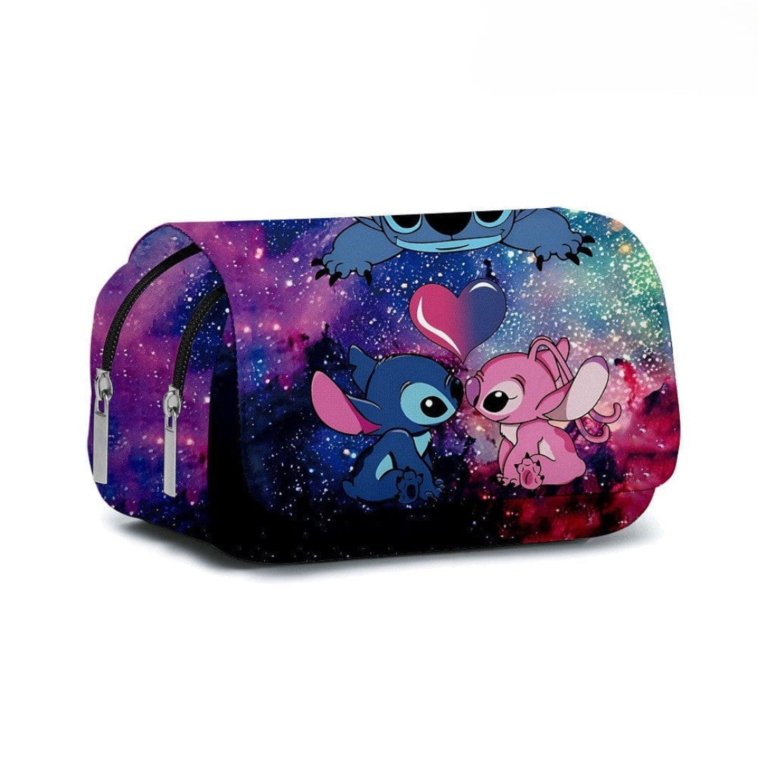 Piórnik z klapką, design Stitch