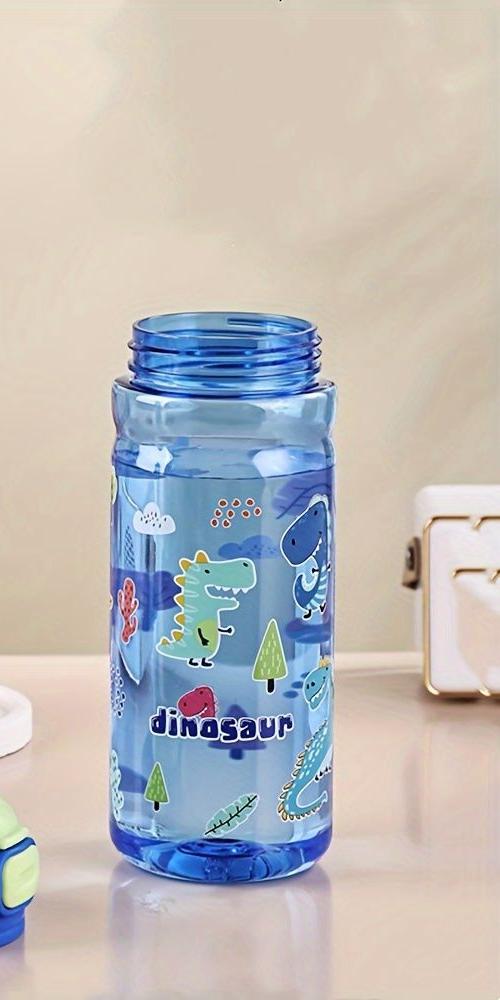 Butelka dla dzieci 550 ml, wzór pojazdy lub syrenka, z rietje