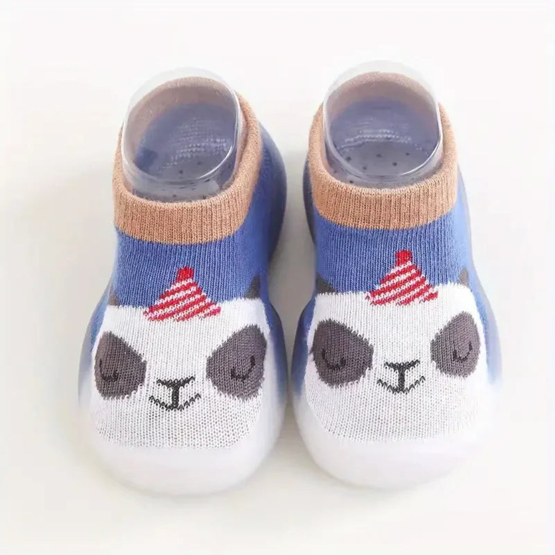 First step shoes, soft flexible non-slip sole
