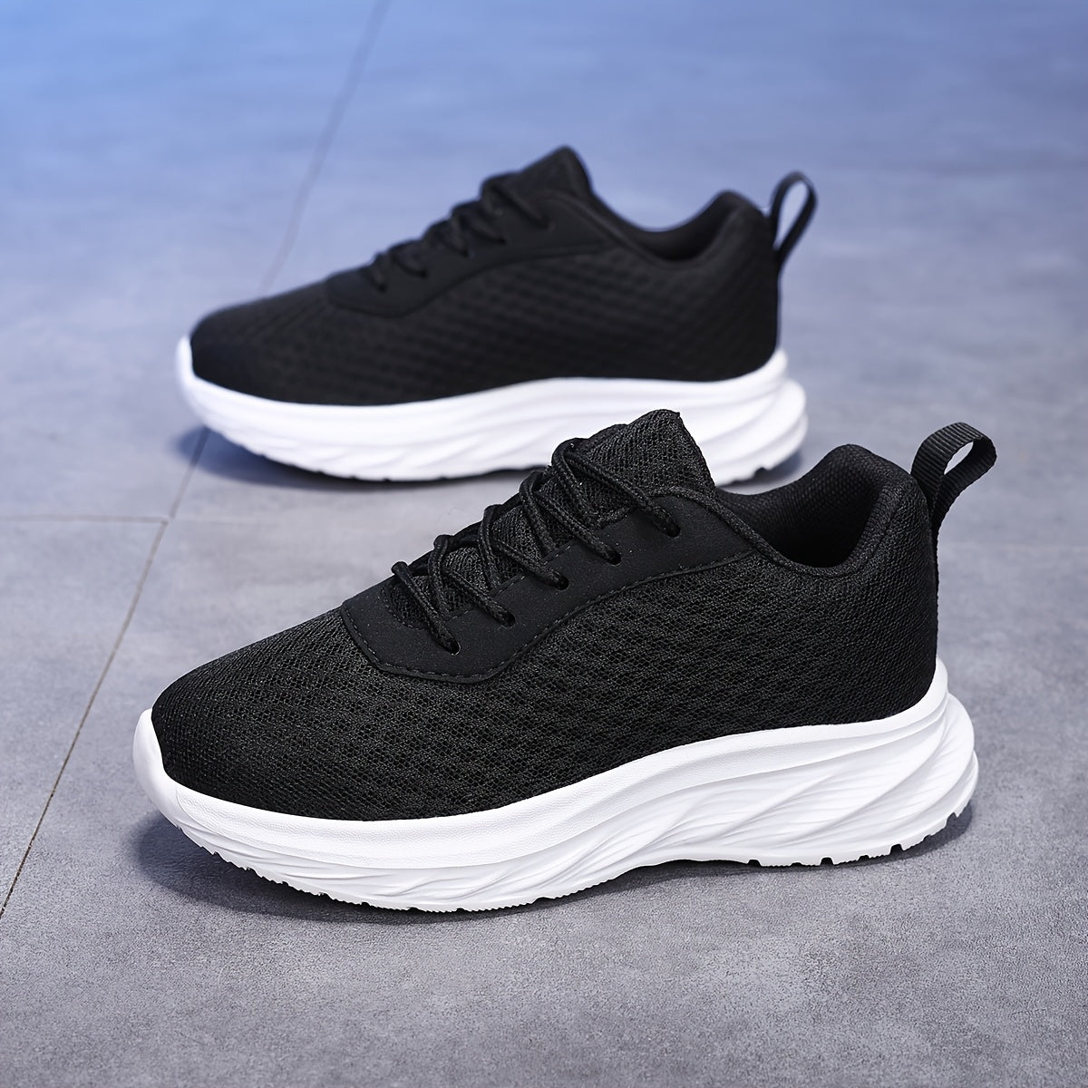 Gymschoenen dla dzieci, unisex, oddychające, na rzepy i sznurówki