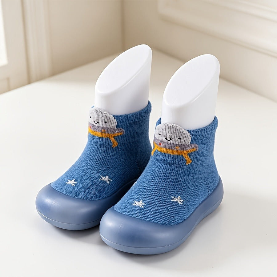 Buty skarpetkowe dziecięce z motywem 3D