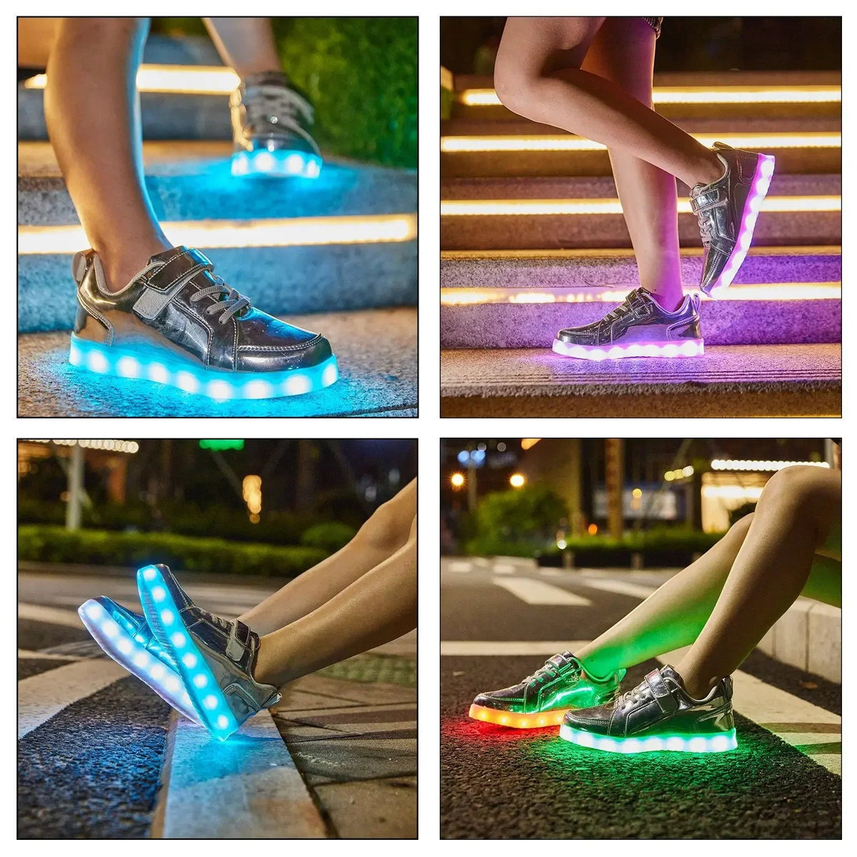 Buty świecące dla dzieci, buty w mieście