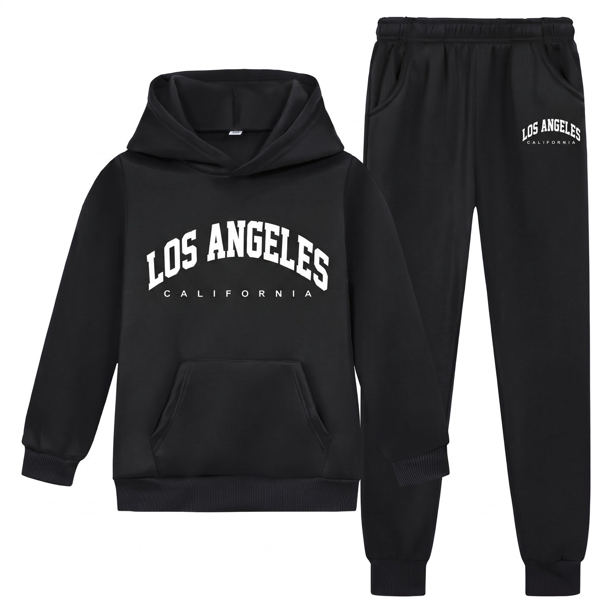 Komplet dresowy chłopięcy Los Angeles – kolor czarny