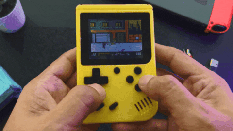 Konsola kieszonkowa retro