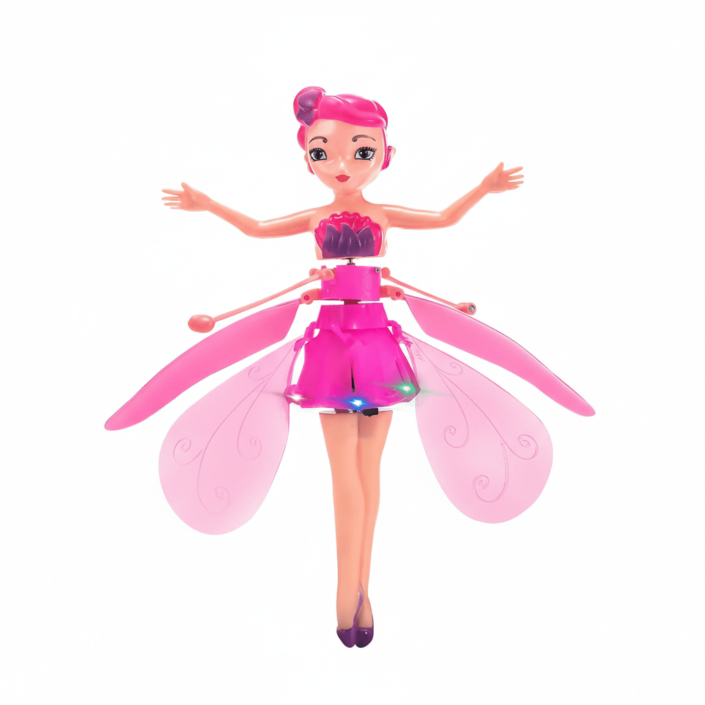 Latająca wróżka sterowana ruchem dłoni, wróżka różowa