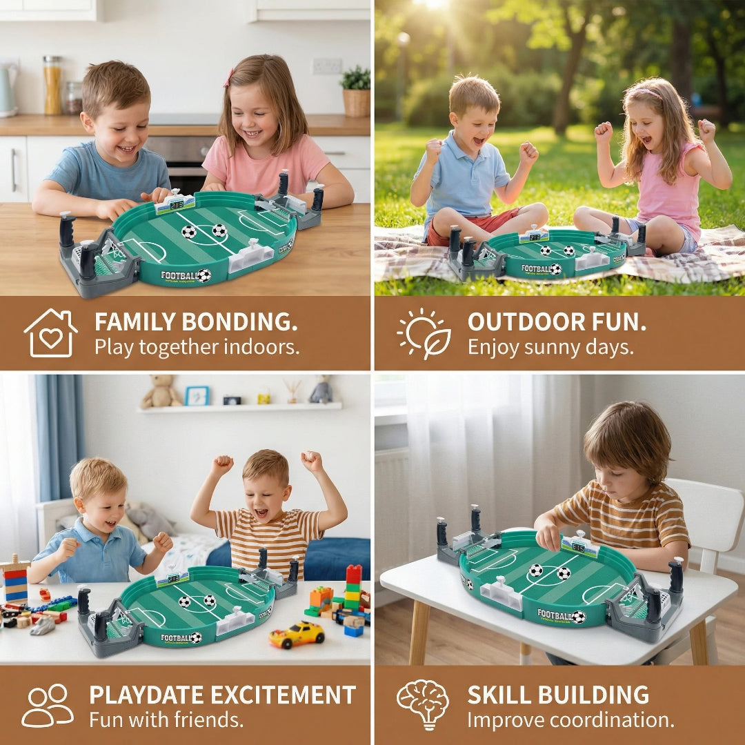Mini piłkarzyki stołowe – widok produktu 4 | Kidartsy