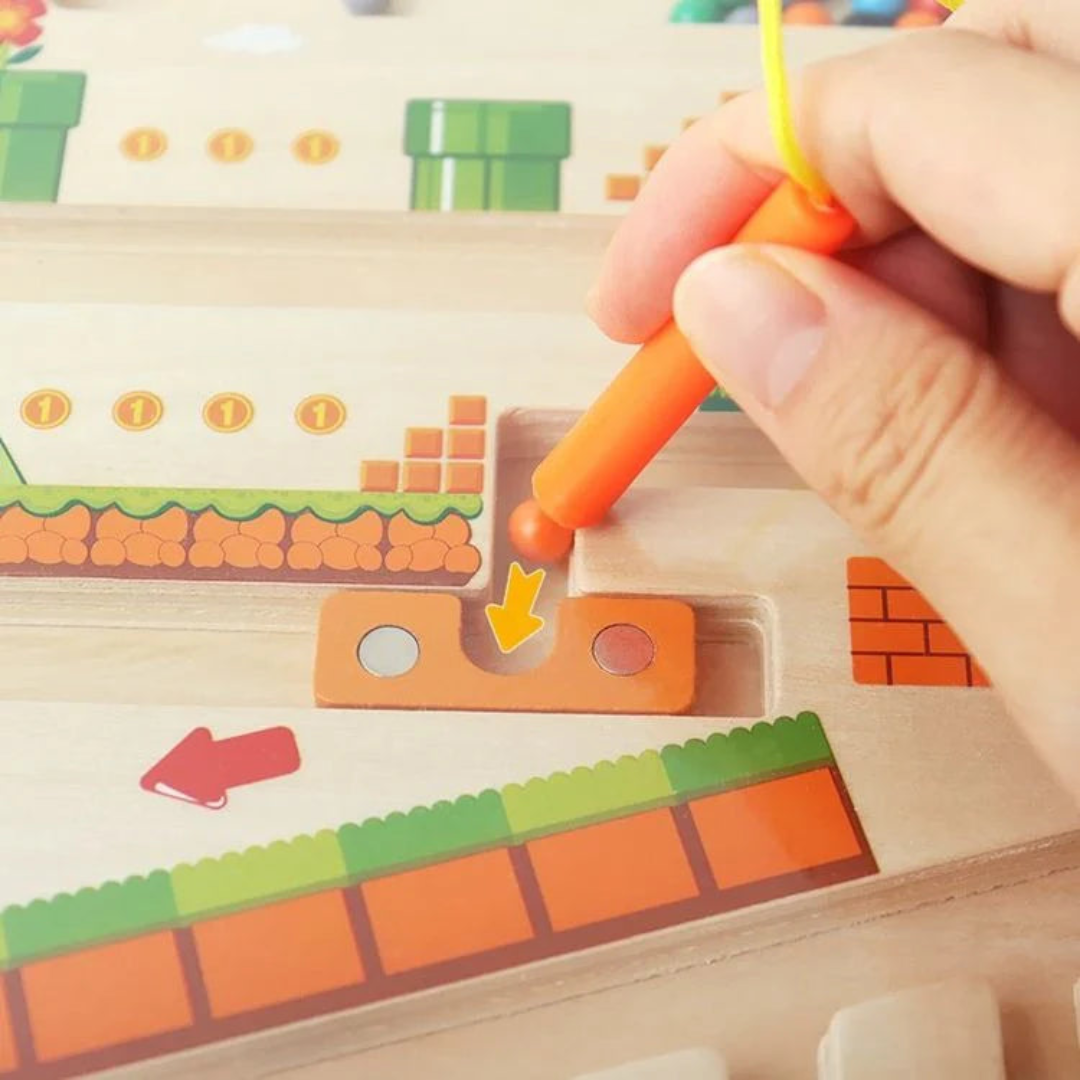 Montessori Labirynt Liczb i Kolorów – Nauka przez Zabawę dla Dzieci – widok produktu 3 | Kidartsy