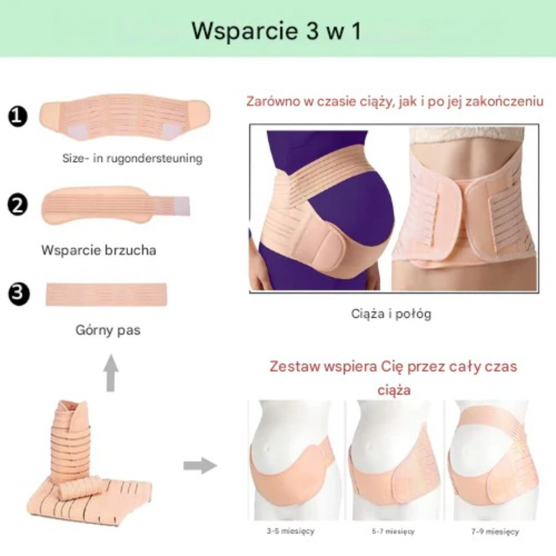 Pas ciążowy 3w1 – widok produktu 4 | Kidartsy