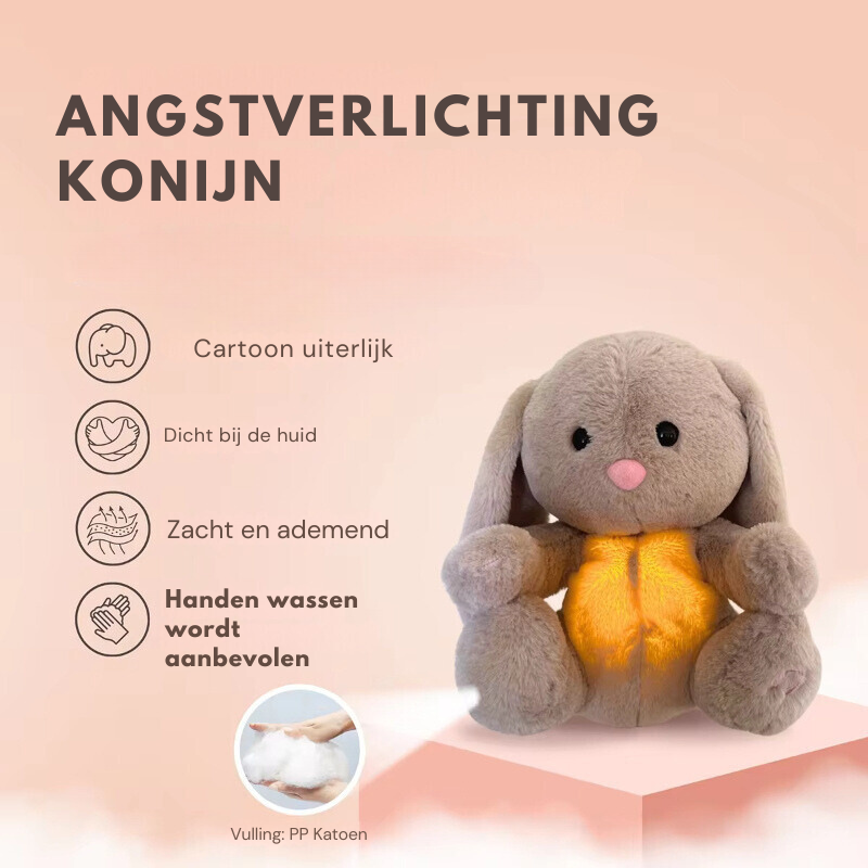 Pluszowy króliczek z podświetlanym brzuszkiem, cechy produktu