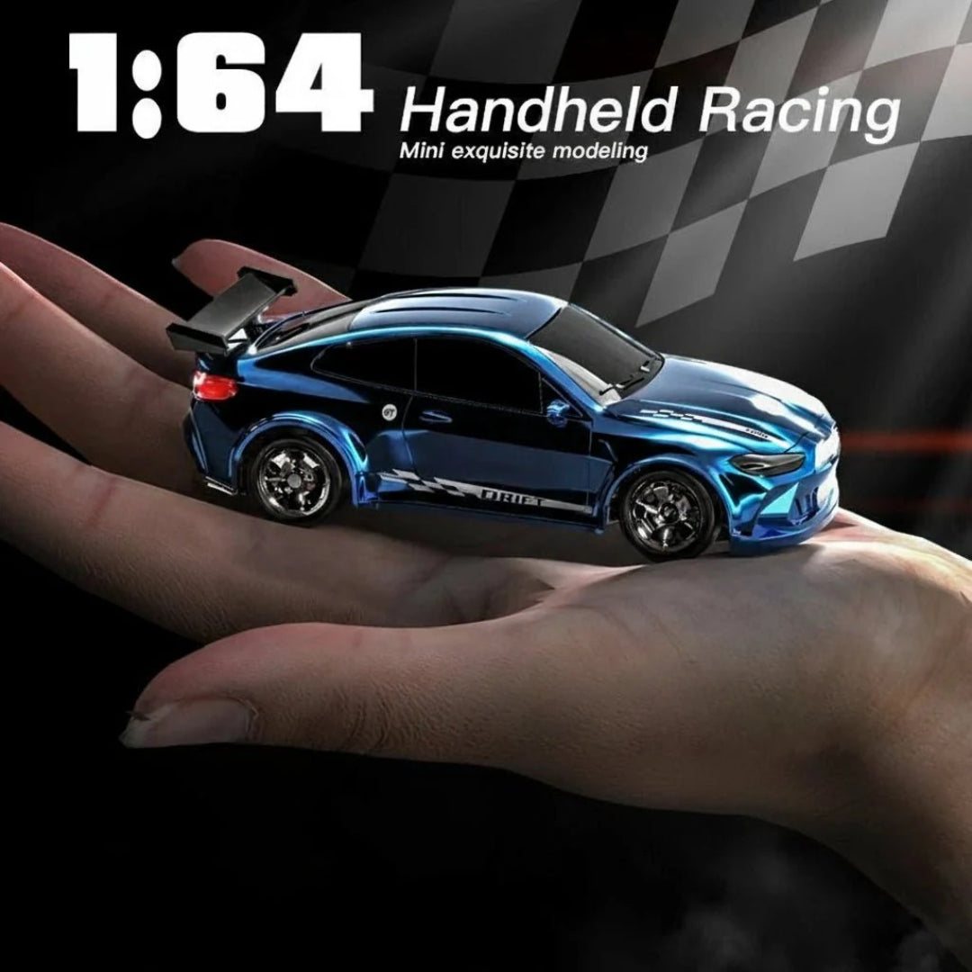 Samochód Drift RC 1:64 – Kompaktowy Zdalnie Sterowany Pojazd Wyścigowy – widok produktu 5 | Kidartsy