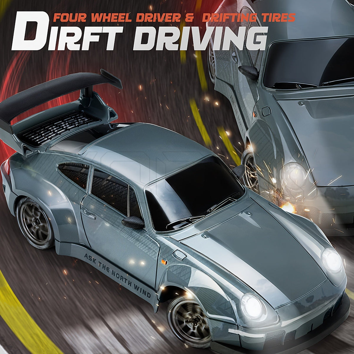 Samochód zdalnie sterowany do driftu 1:24