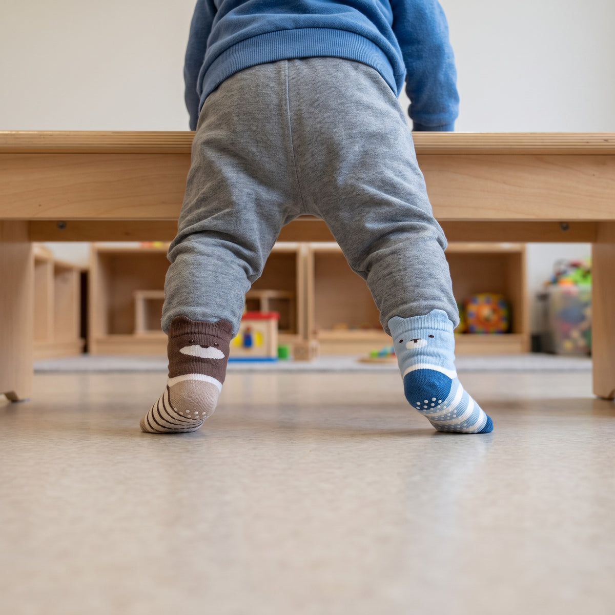 Skarpetki antypoślizgowe dla dzieci, 12 wzorów zwierzątek