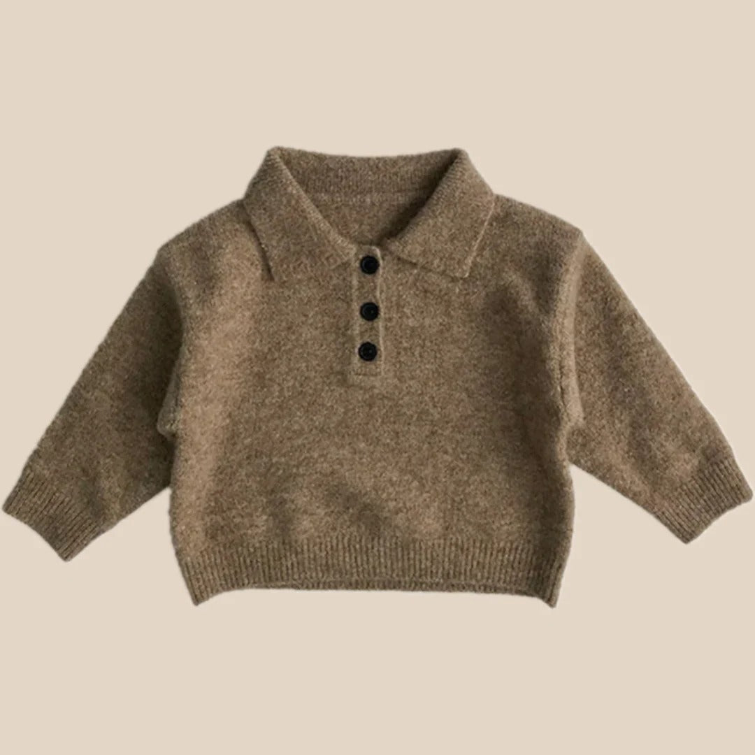 Sweter polo dla dzieci – widok produktu 1 | Kidartsy