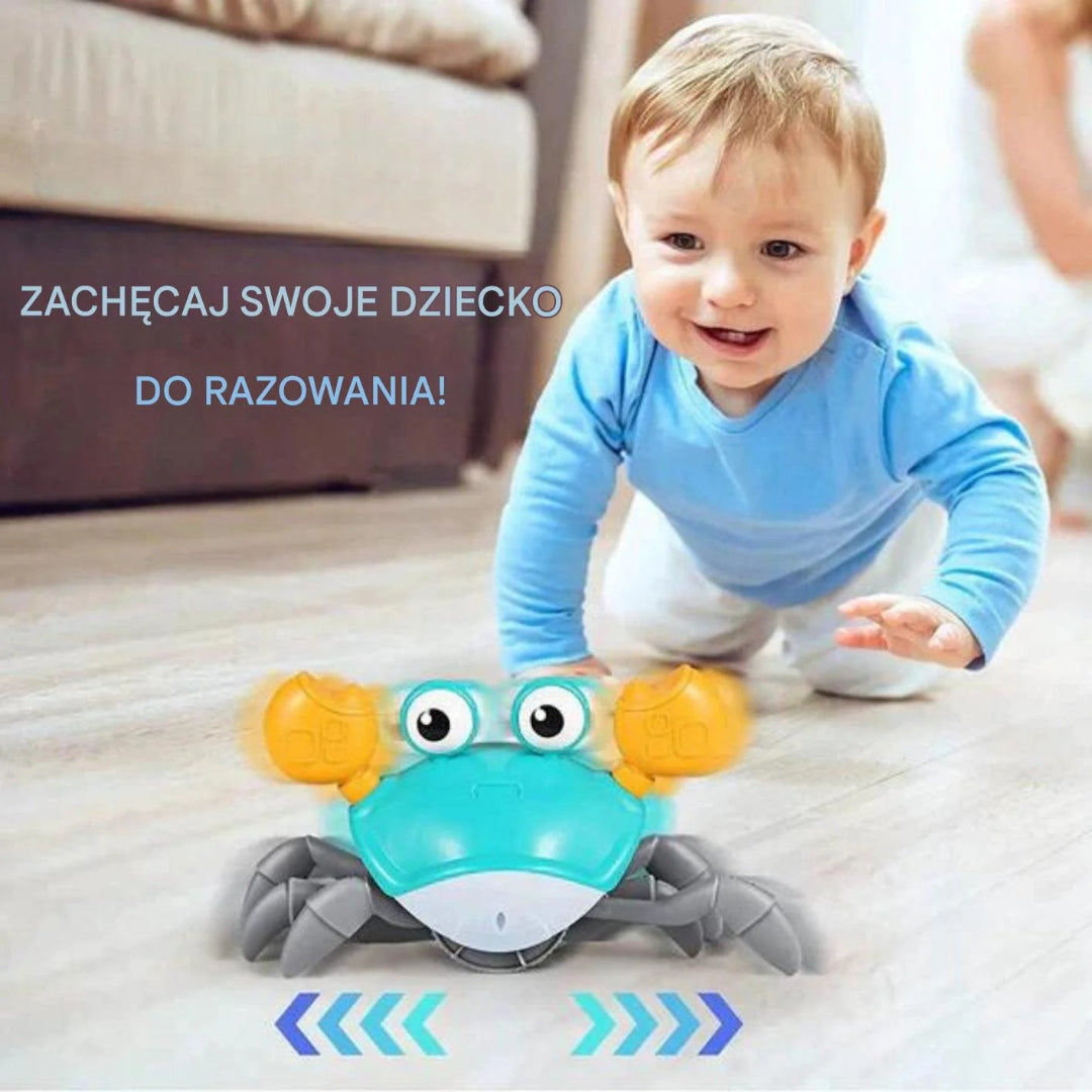 Zabawka krab pełzający – widok produktu 4 | Kidartsy