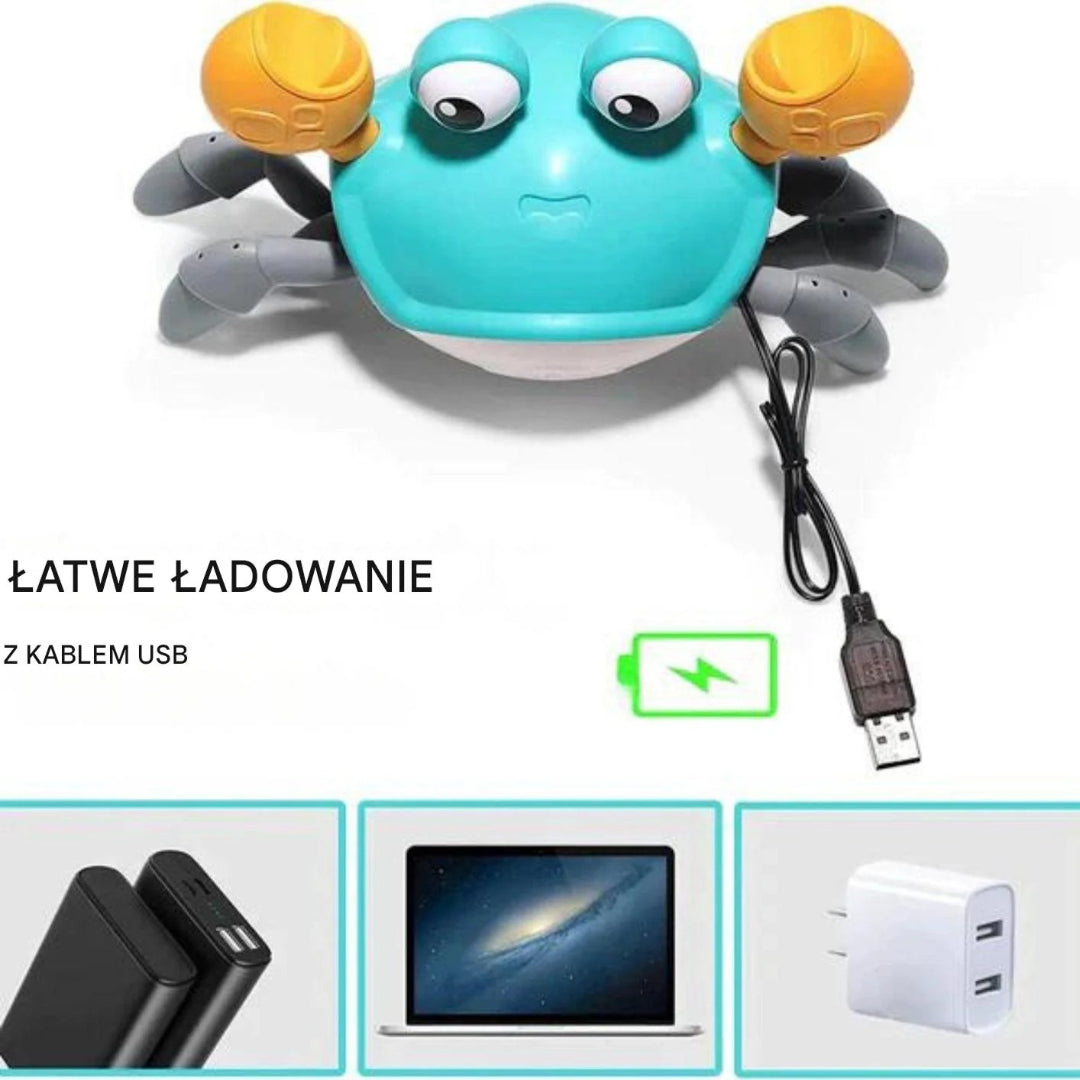 Zabawka krab pełzający – widok produktu 7 | Kidartsy