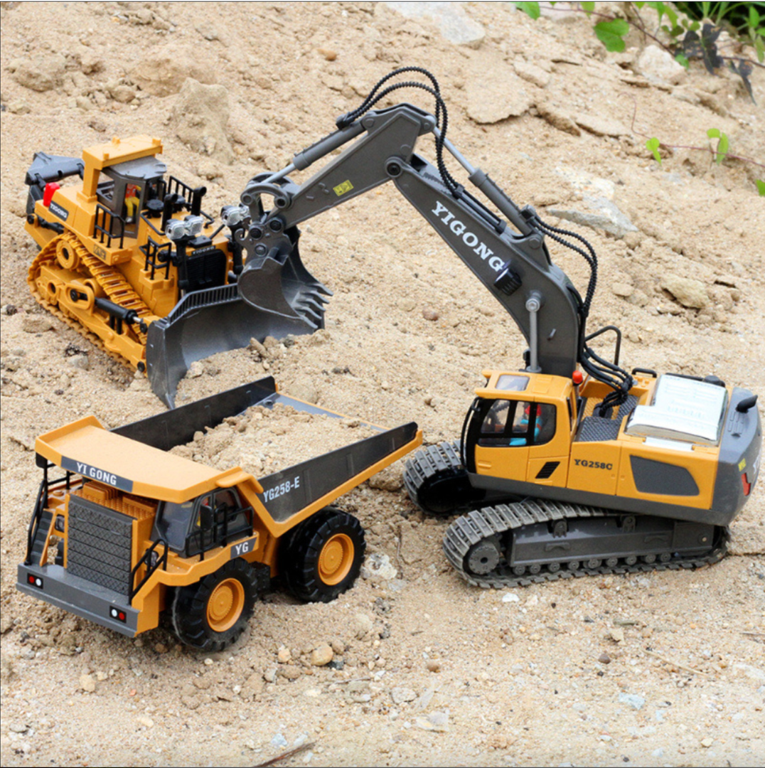 Zdalnie sterowany samochód zabawkowy – funkcja hydrauliczna – widok produktu 4 | Kidartsy