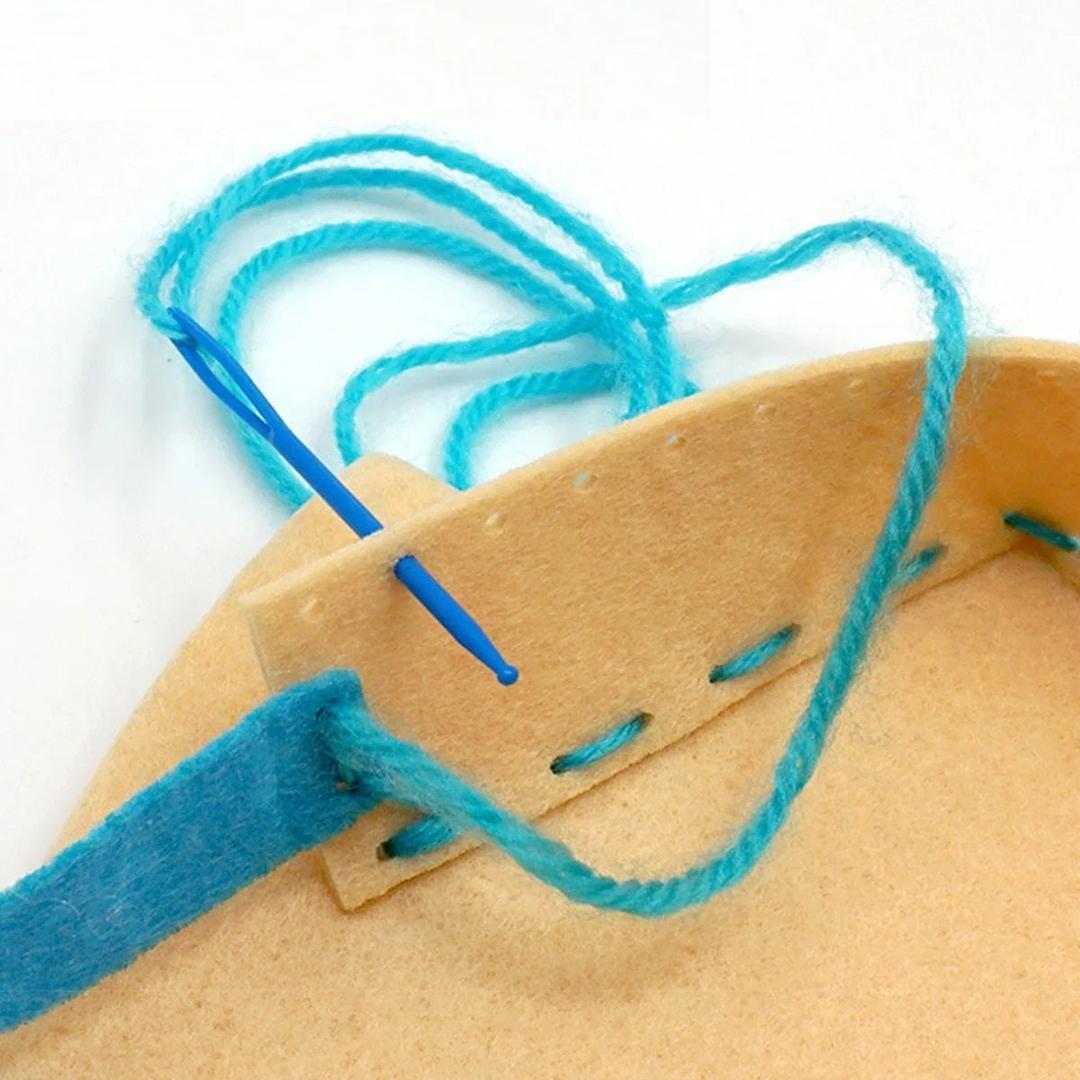 Zestaw do Szycia Torebki DIY – Kreatywna Zabawa dla Dzieci – widok produktu 7 | Kidartsy