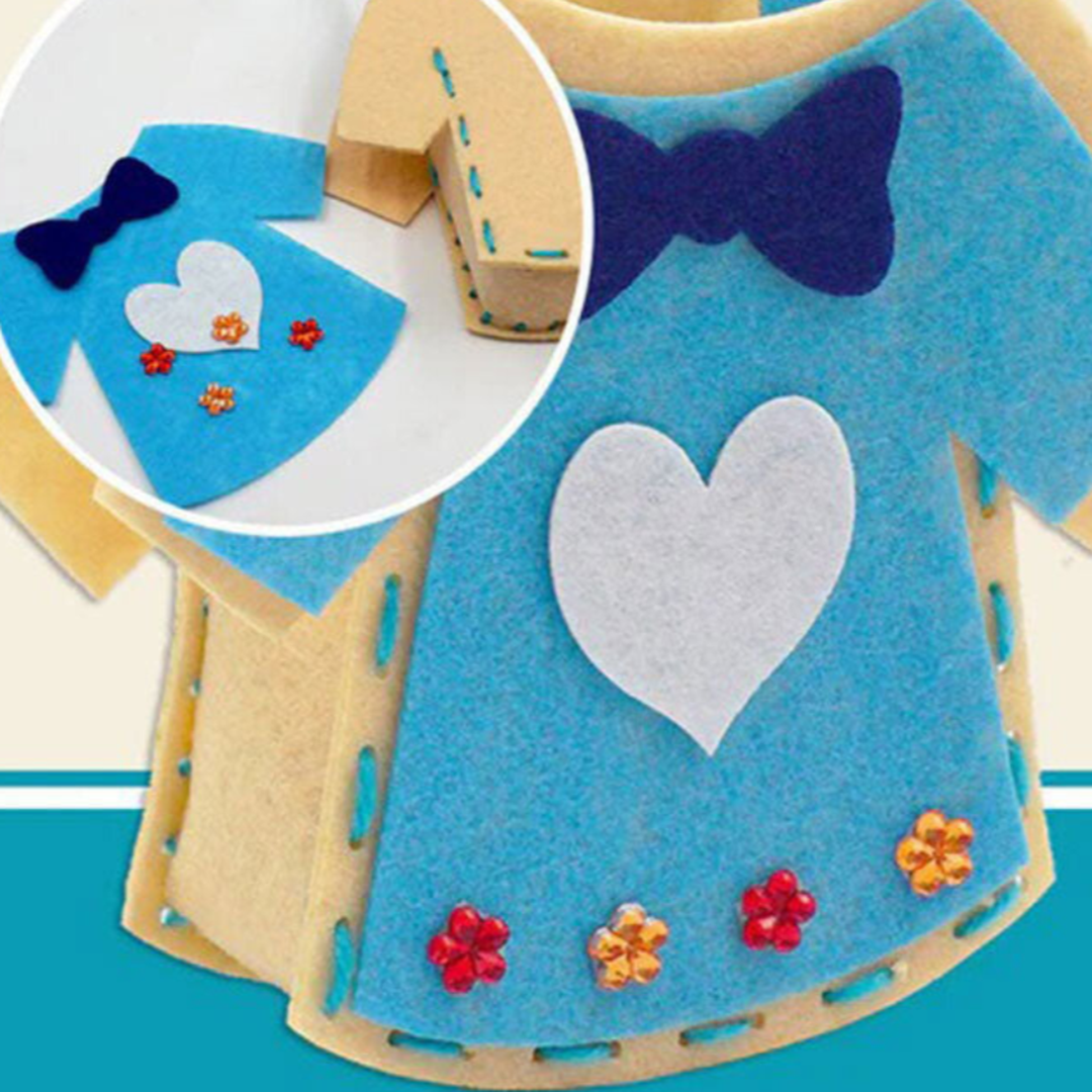 Zestaw do Szycia Torebki DIY – Kreatywna Zabawa dla Dzieci – widok produktu 10 | Kidartsy