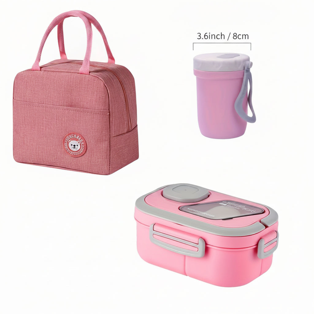 Zestaw lunchbox + kubek + torba termiczna dla dzieci – widok produktu 3 | Kidartsy