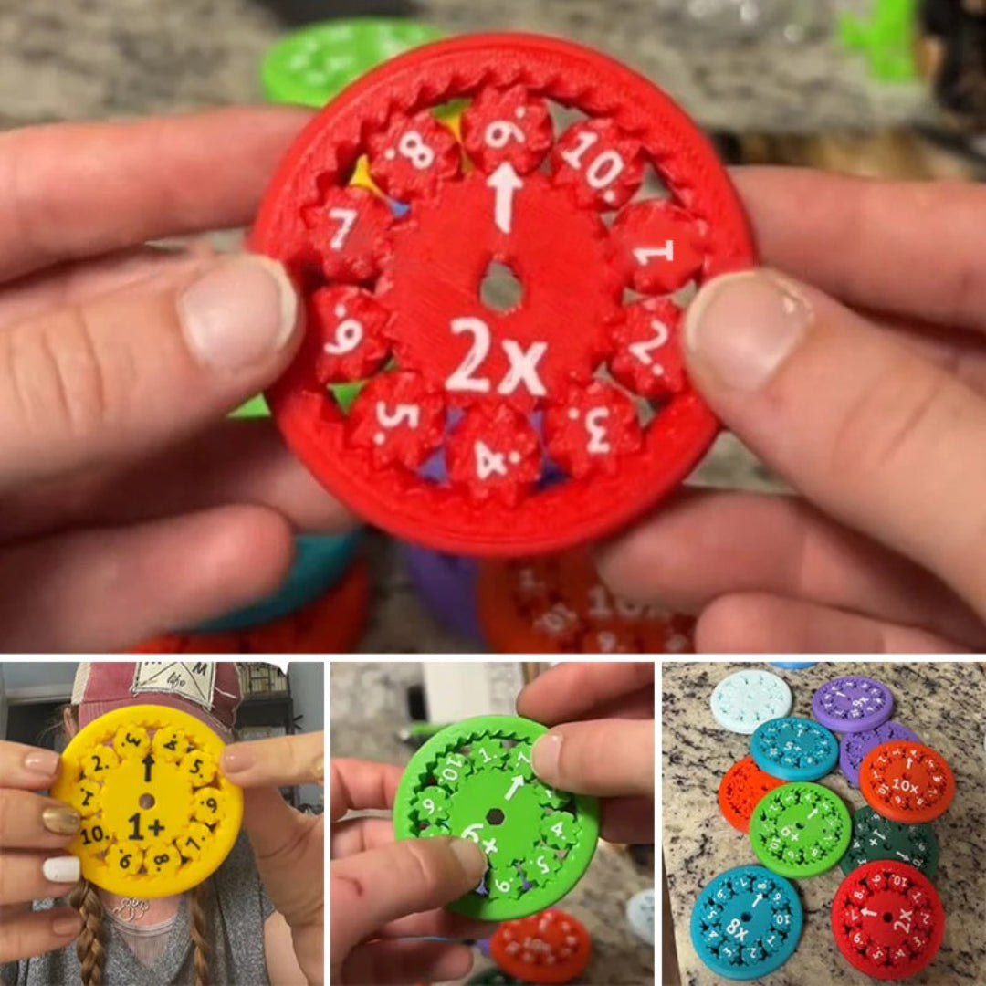 Zestaw spinnerów matematycznych – widok produktu 10 | Kidartsy