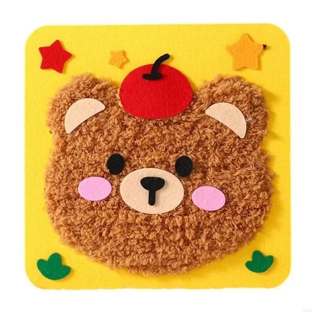 Zestaw Haftu DIY dla Lalek – Kreatywna Zabawa Ręczna dla Dzieci