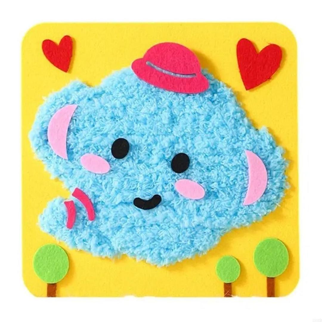 Zestaw Haftu DIY dla Lalek – Kreatywna Zabawa Ręczna dla Dzieci