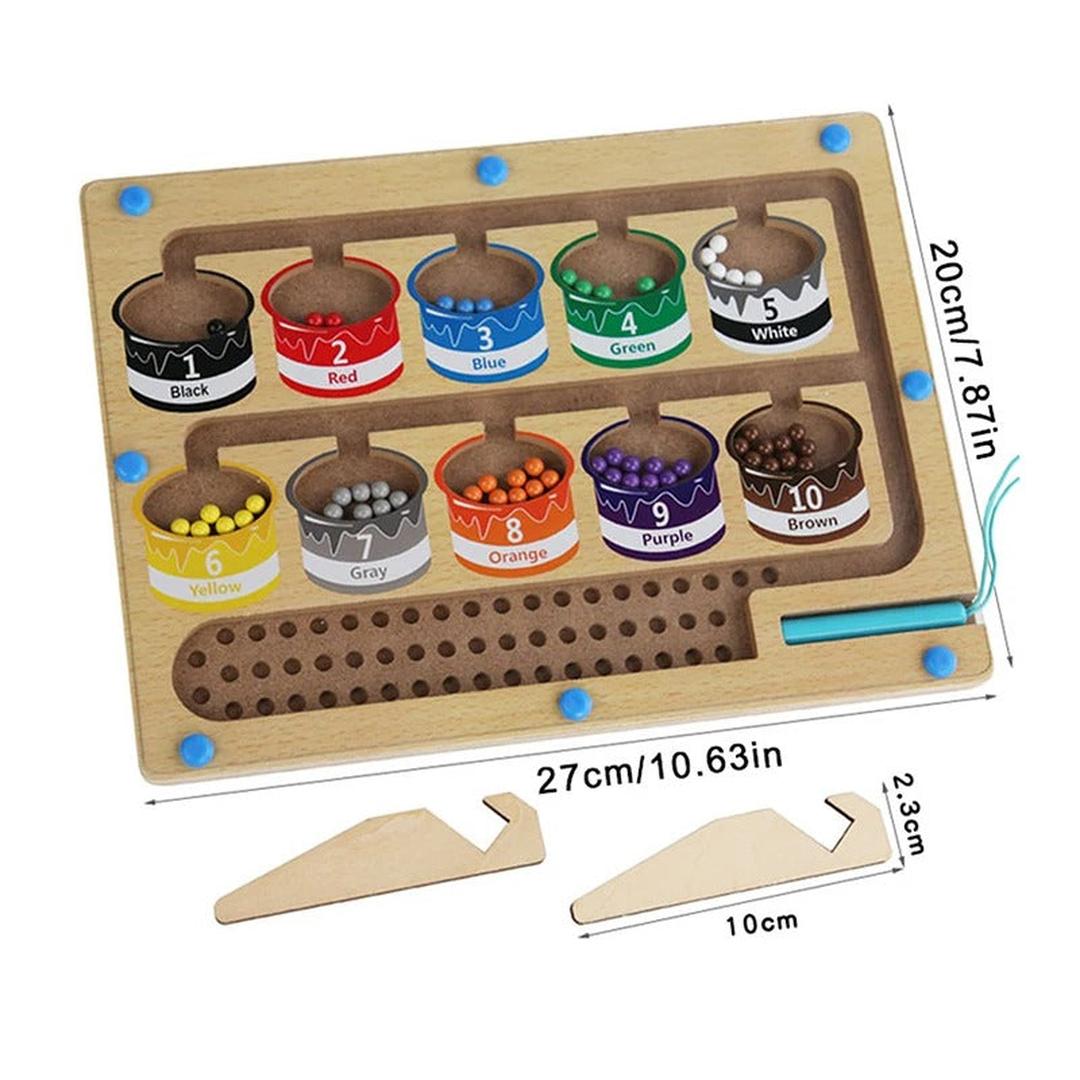 Edukacyjny Magnetyczny Labirynt – Zabawna Gra Logiczna dla Dzieci