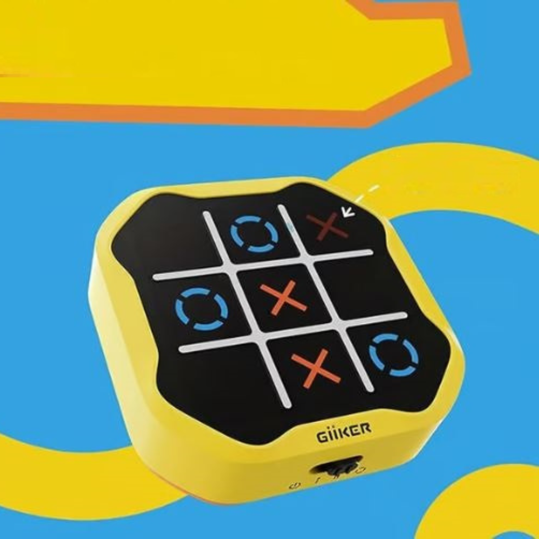 Electronic Tic-Tac-Toe Game – Portable Logical Play for Kids