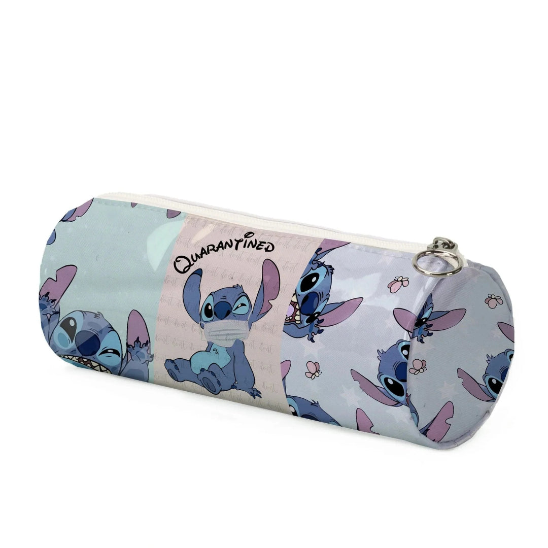 Piórnik cylindryczny, wzór Stitch