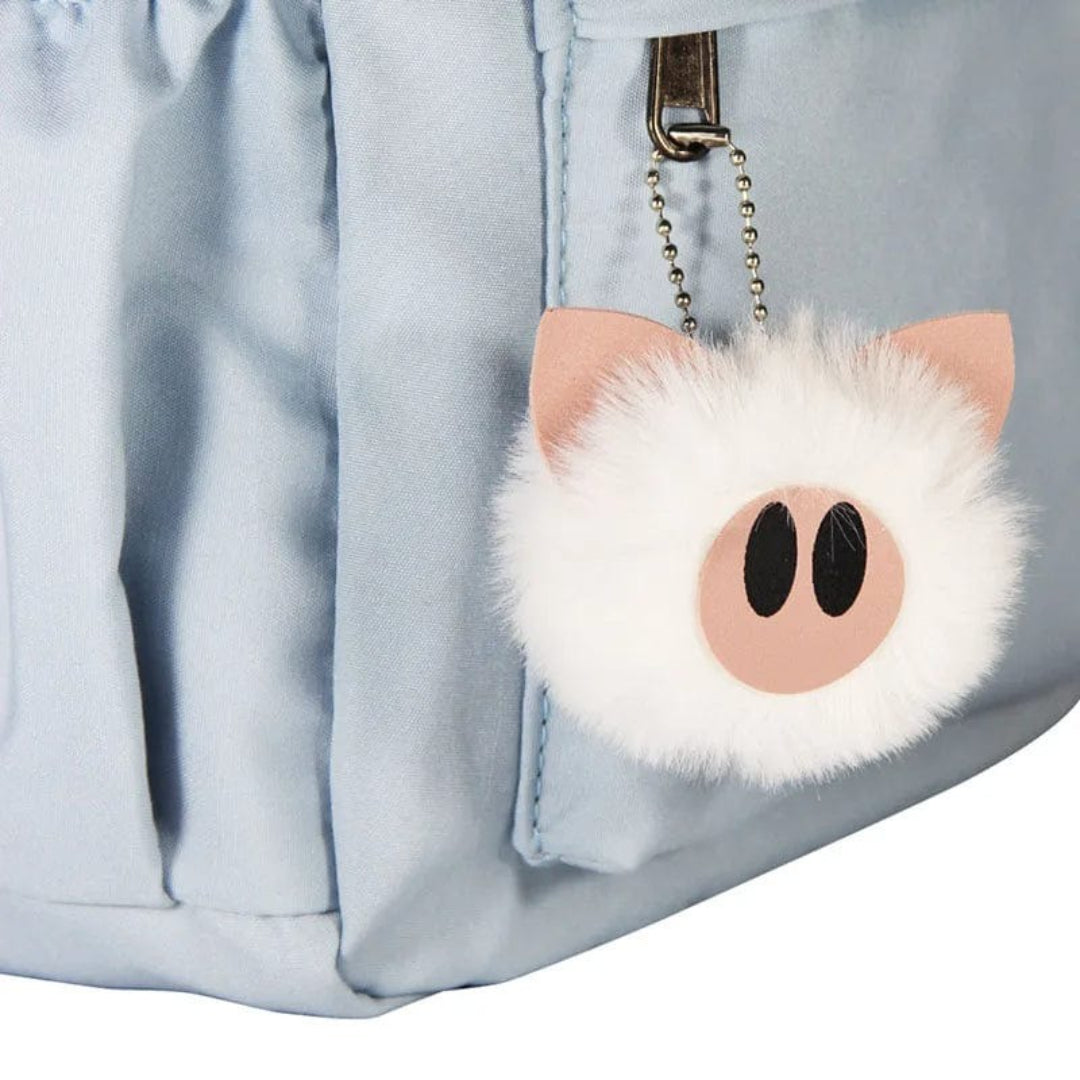 Plecak szkolny z brelokiem, torba Stitch