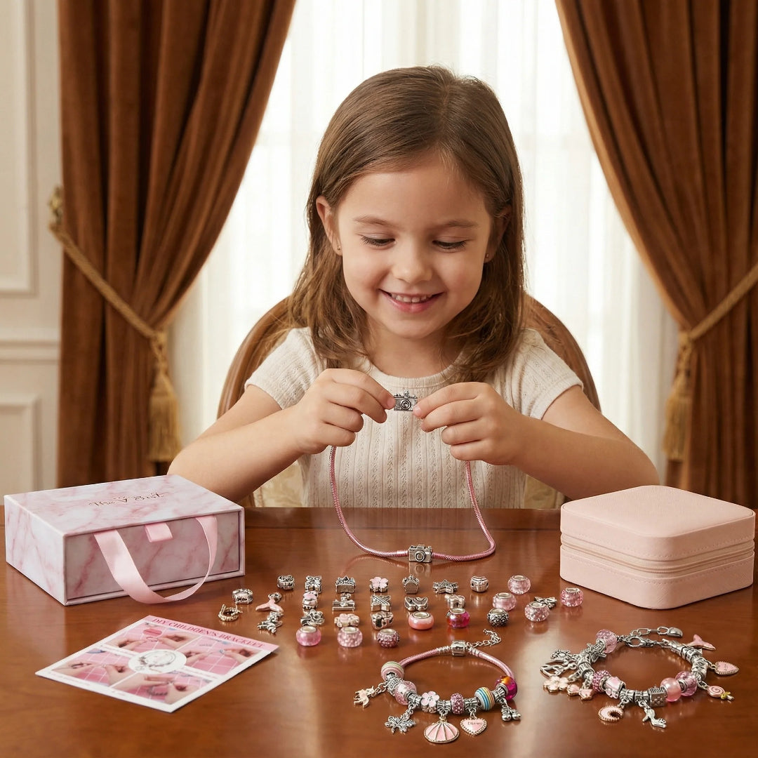 Zestaw do tworzenia biżuterii, zestaw koralików DIY