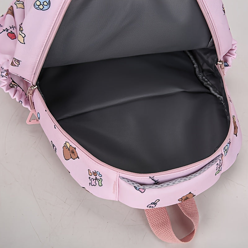 Sac à dos tendance pour enfants, grande capacité, style décontracté
