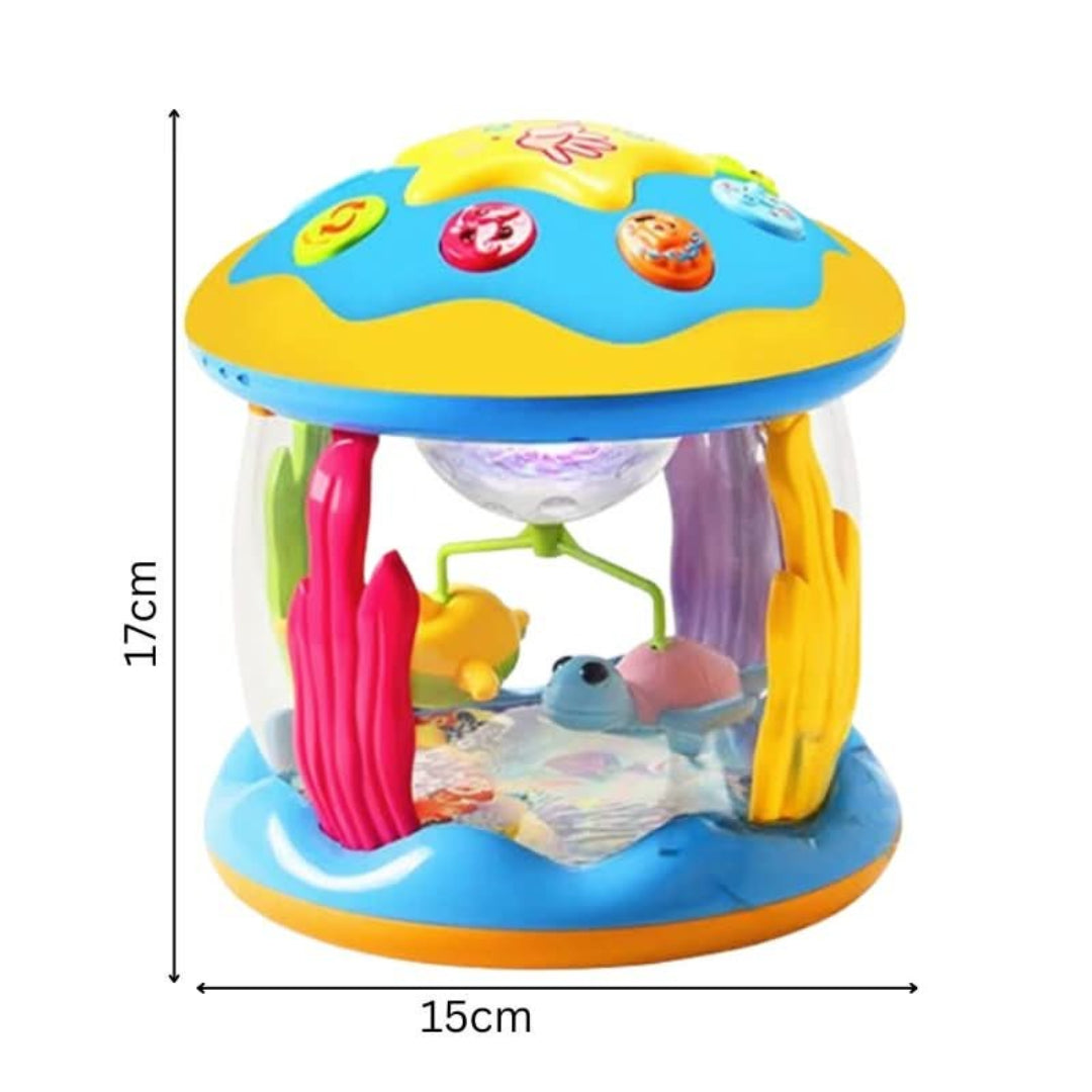 Tambour pour bébé, jouet musical avec lumière et son